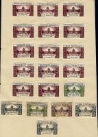 1936 Budapesti Vásár 32 klf levélzáró