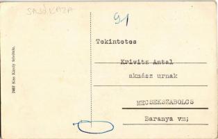 Sajókaza, Sólyom telep, Báró Radvánszky-féle kőszénbánya vállalata (Mandello és Társa). Kiss Károly ...