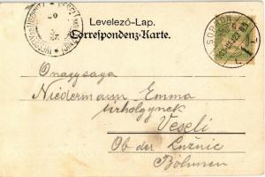 1903 Sopron, M. kir. honvéd forcaliskola / Königl. ung. honvéd-Oberrealschule