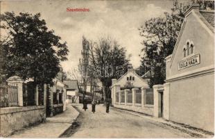 1909 Szentendre, Budapesti Kerületi Munkásbiztosító Pénztár üdülő háza, szanatórium, Ábrányi villa. Pálfy János kiadása