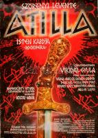 Attila rockopera plakátja. 50x70 cm