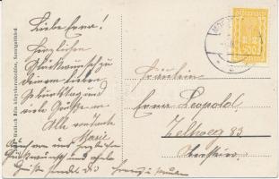 Szentgotthárd, Rába parti részlet, Központi Kávéház, Önkéntes tűzoltó egylet székháza. Wellisch Béla...