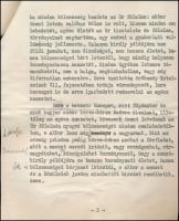 1938 Serédi Jusztinián (1884-1945) bíboros Szent István napi ünnepi beszédének gépirata, rajta a bíb...