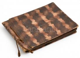 cca 1938 A Horthy Miklós Nemzeti Repülő Alap Debreceni Repülő Club fotóalbuma, 34 db fotóval, 8,5×11...