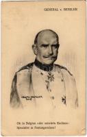 General Hans Hartwig von Beseler / WWI German Colonel General s: Georg Berger (EK)