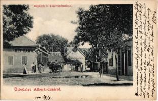 1902 Albertirsa, Népbank és takarékpénztár, utca