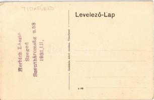 Tiszafüred, Lipcsey-féle kastély, kiadja Goldstein Adolf (EK)