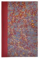 1840 I Ferdinánd király okmányilletékekről szóló, szignettákról szóló rendelete modern félvászon köt...