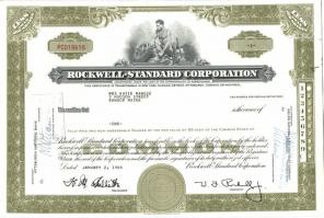 USA 1964-89. 6db klf részvény