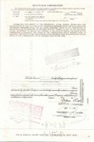 USA 1961-70. 6db klf részvény