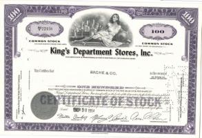 USA 1961-70. 6db klf részvény