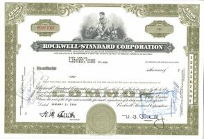 USA 1961-70. 6db klf részvény