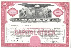 USA 1956-89. 6db klf részvény