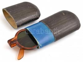 Régi napszemüveg, tokkal