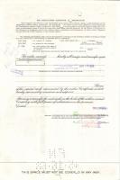 USA 1950-70. 6db klf részvény