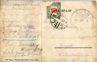 1916 Horány (Szigetmonostor), Horányi csárda udvara