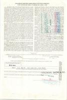 USA 1969-80. 6db klf részvény