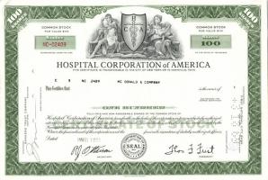 USA 1969-80. 6db klf részvény