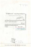 USA 1956-75. 6db klf részvény