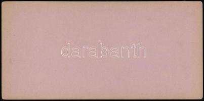 1895 Cortina, Dél-Tirol, Olaszország, sztereófotó, 8,5×17,5 cm / Cortina, South Tyrol, stereo photo