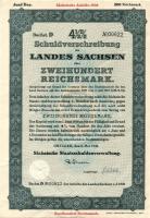 Német 3. Birodalom 1938-42. 6db klf részvény