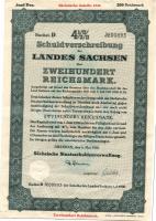 Német 3. Birodalom 1938-42. 6db klf részvény