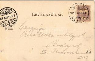 1901 Vác, Széchenyi utca, Tragon Ignác és Fia, Abeles és Zilzer Sándor üzlete