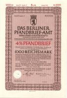 Német Birodalom 1923-42. 6db klf részvény