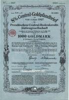 Német Birodalom 1923-42. 6db klf részvény