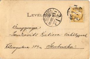 1900 Zalaegerszeg, Zala megyei központi takarékpénztár, Arany Bárány szálloda, Plébánia épület. Brei...