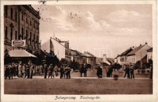 1927 Zalaegerszeg, Kazinczy tér, Reisinger divatáruháza