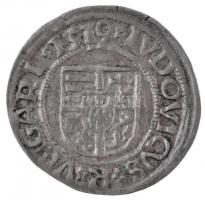 1519K-G Denár Ag "II. Lajos" (0,59g) T:1-
Hungary 1519K-G Denar Ag "Louis II" (...