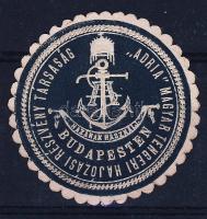 kb 1870 Adria tengerhajózási RT levélzáró