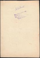 Pál György (1906-1986): Bug-Bug Angolparl. Hullámvasút reklámjának terve. Plakátterv (akvarell, papí...