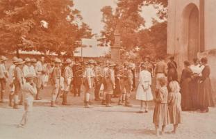 cca 1910 2 db cserkész fotó és fotólap