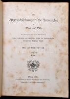 Die österreichische-ungarisches Monarchie in Wort und Bild. Wien und Niederösterreich. 1. köt.: Wien...