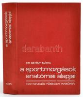 dr. Milthényi Mária: A sportmozgások anatómiai alapjai. Bp., 1980. Sport. egészvászon kötésben.