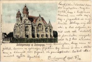 1905 Zalaegerszeg, Új zsinagóga. Fenyvesi Miksa kiadása / synagogue