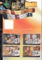 1994-1997 10 db Coca Cola motívumos magyar telefonkártya, ebből 4 db dísztokban