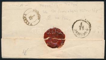 1861 5kr levélen / on cover "NAGY MIHÁLY" - Tállya