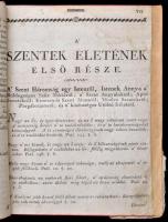 Illyés András: [A keresztényi élet tüköre avagy a szentek élete, mellyet szerzett - - erdélyi püspök...