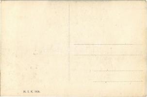 1925-26 Keszthely, Premontrei reálgimnázium deákbandája, diák vonós együttes cimbalommal. Az együtte...