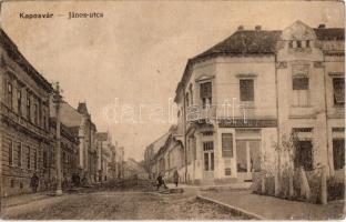 1916 Kaposvár, János utca, Molnár Emil üzlete