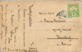 1916 Kaposvár, János utca, Molnár Emil üzlete