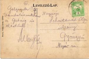 1911 Verseg, Zoltán és Zsolnay kastély. Reich Miksa kiadása