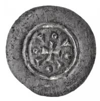 1141-1162. Denár Ag "II. Géza" (0,2g) T:1- / 
Hungary 1141-1162. Denar Ag "Geza II&q...