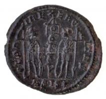 Római Birodalom / Siscia / Delmatius 337. AE Follis (1,29g) T:1- / 
Roman Empire / Siscia / Delmati...