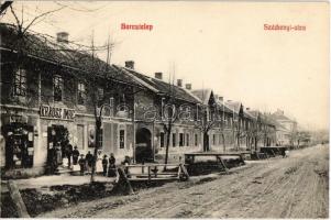 Barcs, Barcstelep; Széchenyi utca, Krausz Imre üzlete és saját kiadása