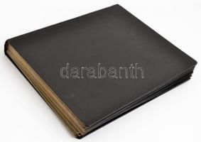 cca 1930-1980 Utazási jegyek, bárcák, utalványok óriási gyűjteménye. Összesen 222 db, albumba rendez...