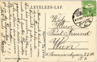 1908 Sopron, Honvéd laktanya. Kummert L. utóda 369. sz